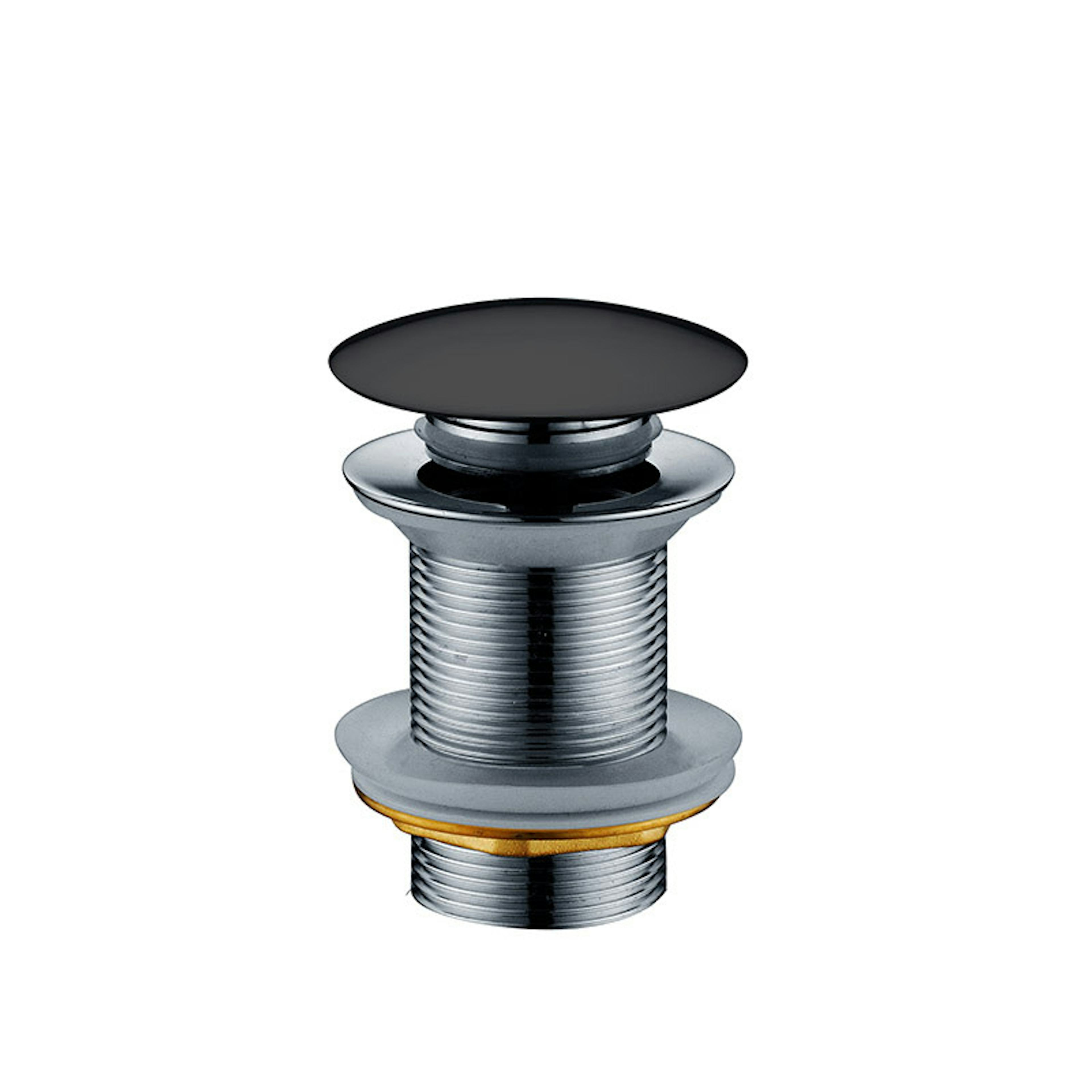 Bottenventil Noro Med Pop-up utan Bräddavlopp Svart