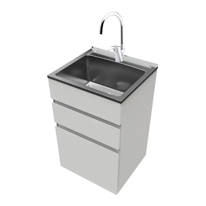 Tvättbänk Nordic Tech NTB 5 med Köksblandare Damixa Space