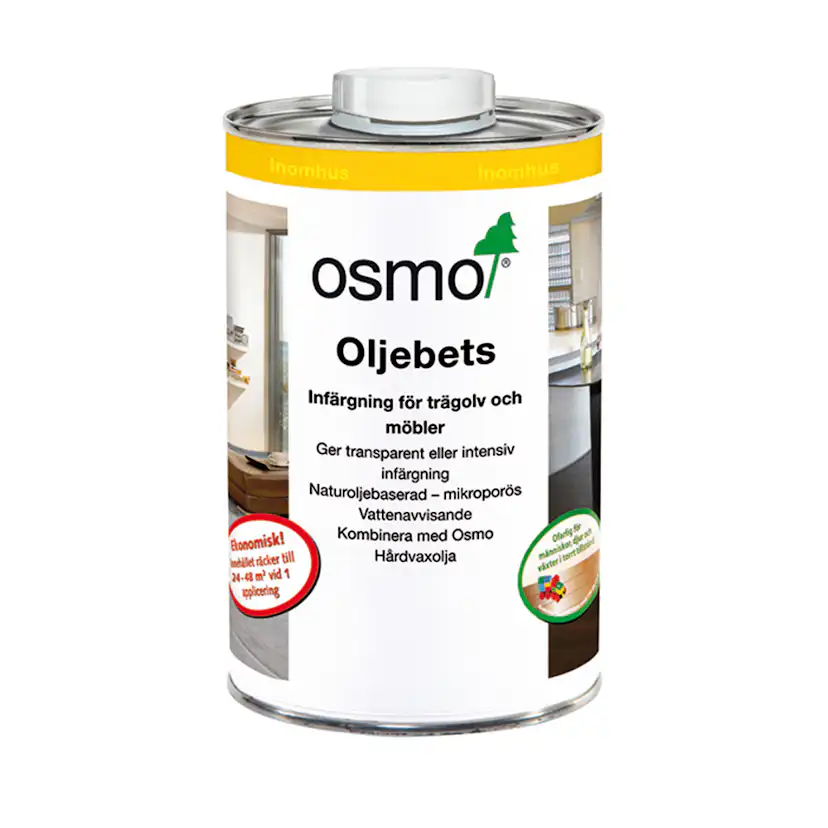 Oljebets Osmo Silvergrå 1,0 liter