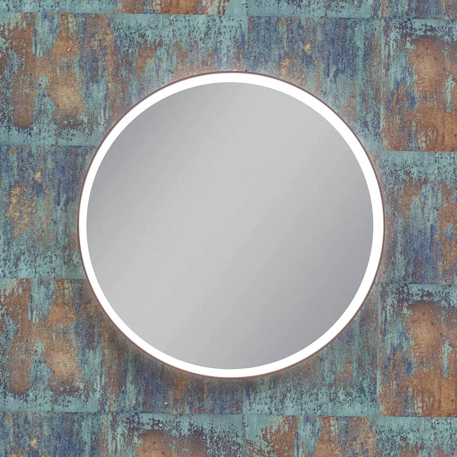 Spegel Vidi Olymp Rund med LED-belysning