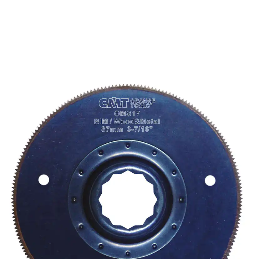Supercut CMT Orange Tools 87mm Radial BIM Trä/metall OMS17-X1