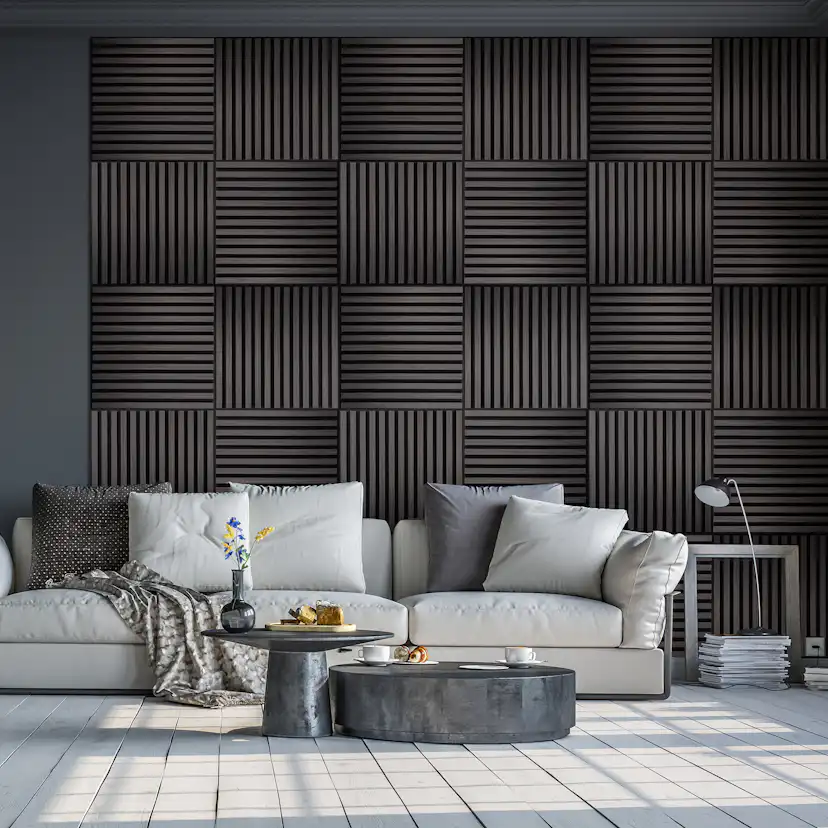 Akustikpaneler NQD Smartwall Fyrkantiga 4-Pack Rak