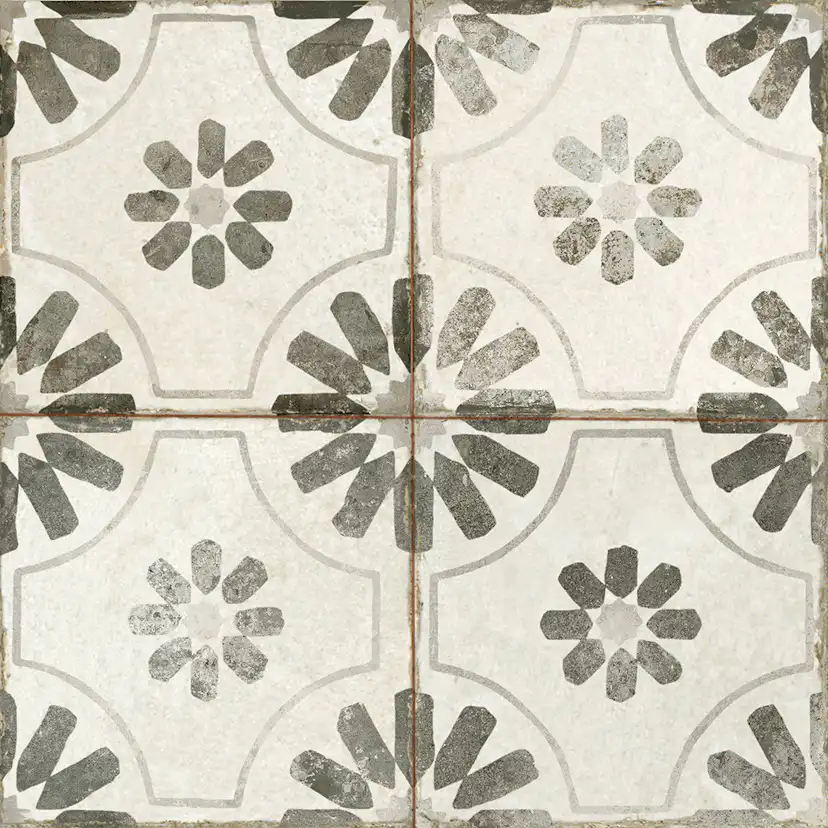 Klinker Tenfors FS Blume Black 45x45 cm