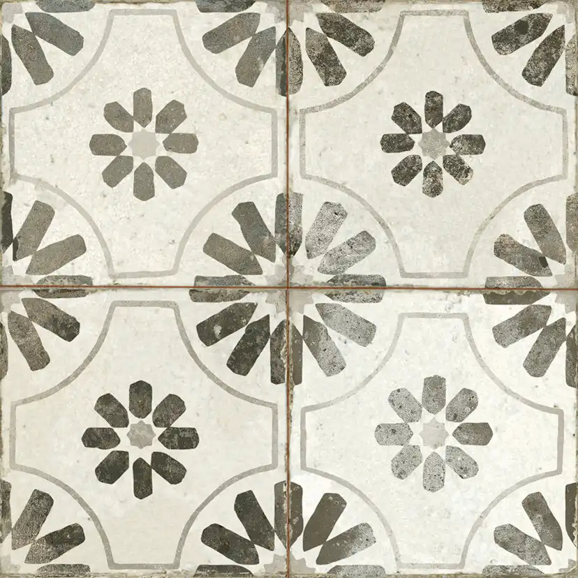 Klinker Tenfors FS Blume Black 45x45 cm