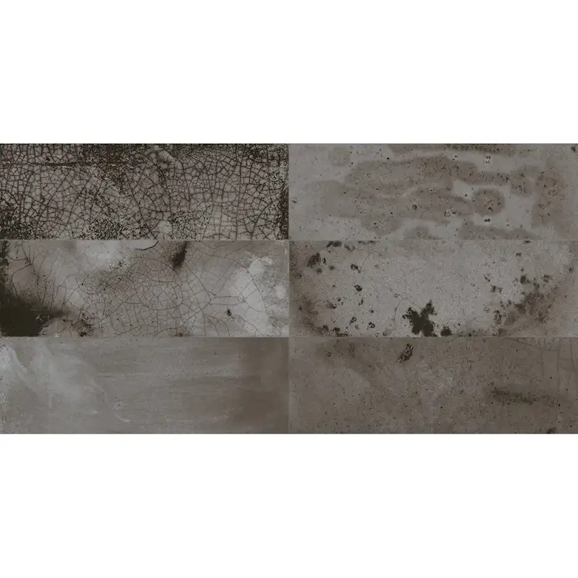 Kakel Tenfors FS Raku Black 20x40 cm