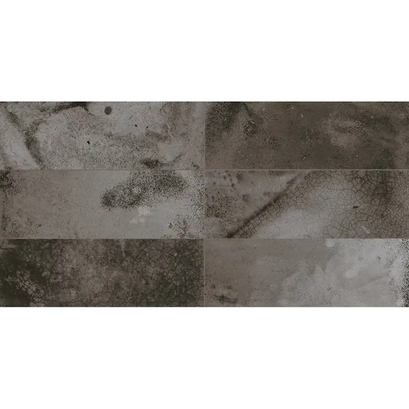 Kakel Tenfors FS Raku Black 20x40 cm