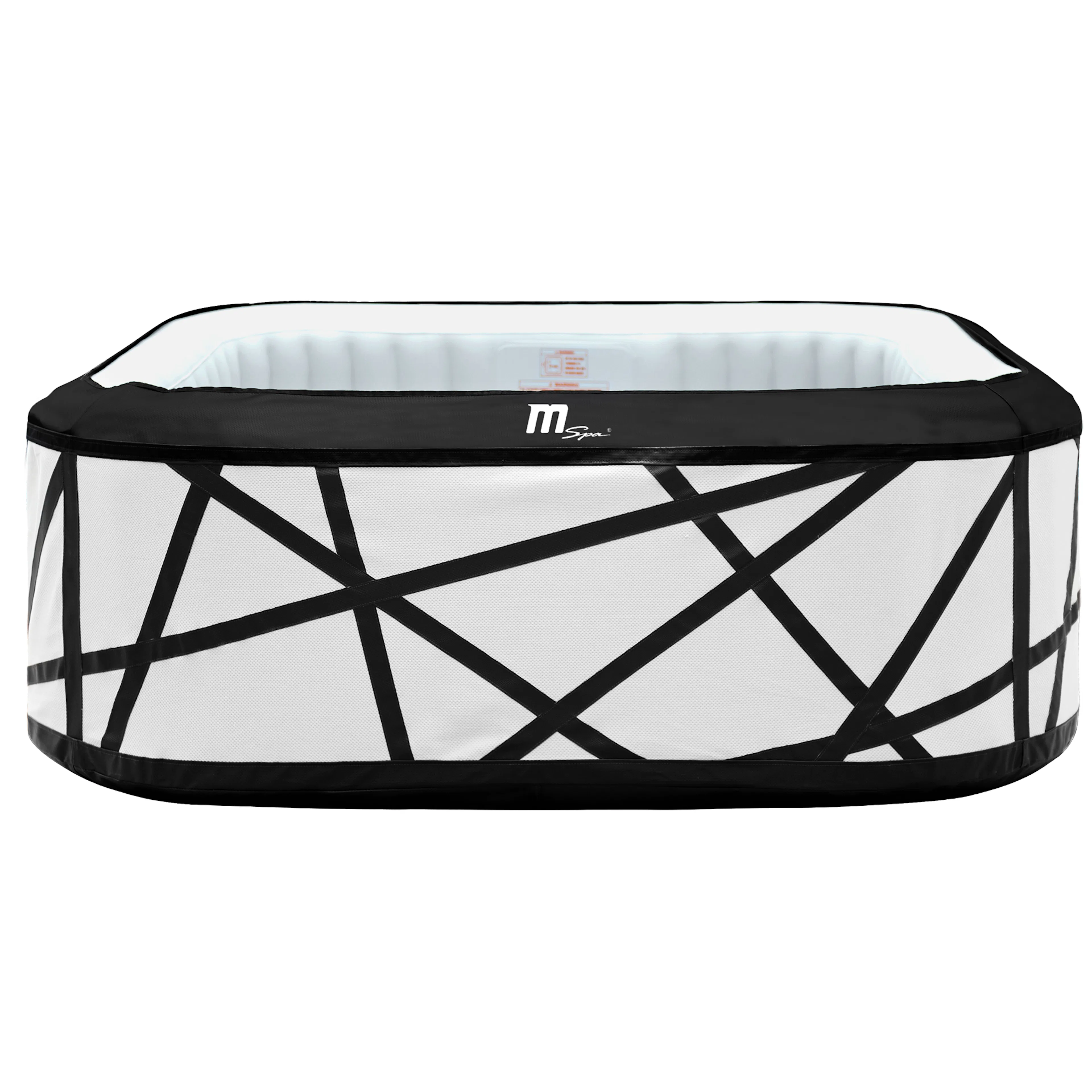 Uppblåsbart Spabad MSPa Soho Premium P-SH063 132 Jets med Lock