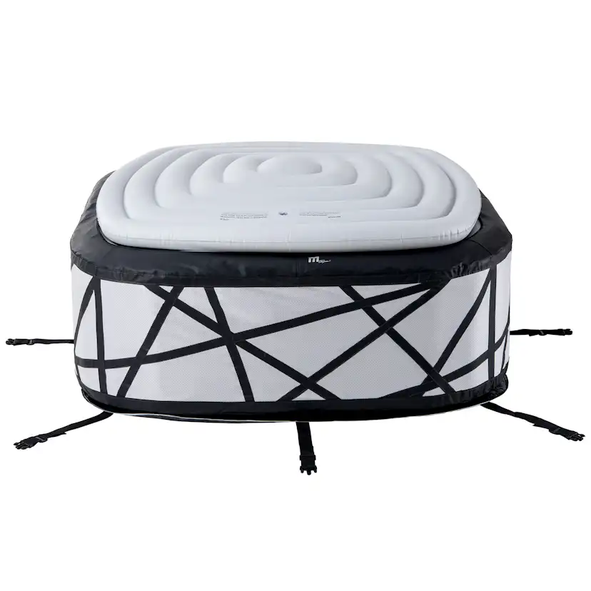 Uppblåsbart Spabad MSPa Soho Premium P-SH063 132 Jets med Lock