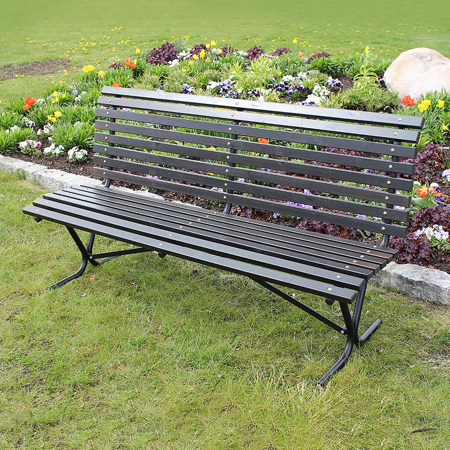 Utesoffa Eden Wood Göteborg Trädgårdsbänk