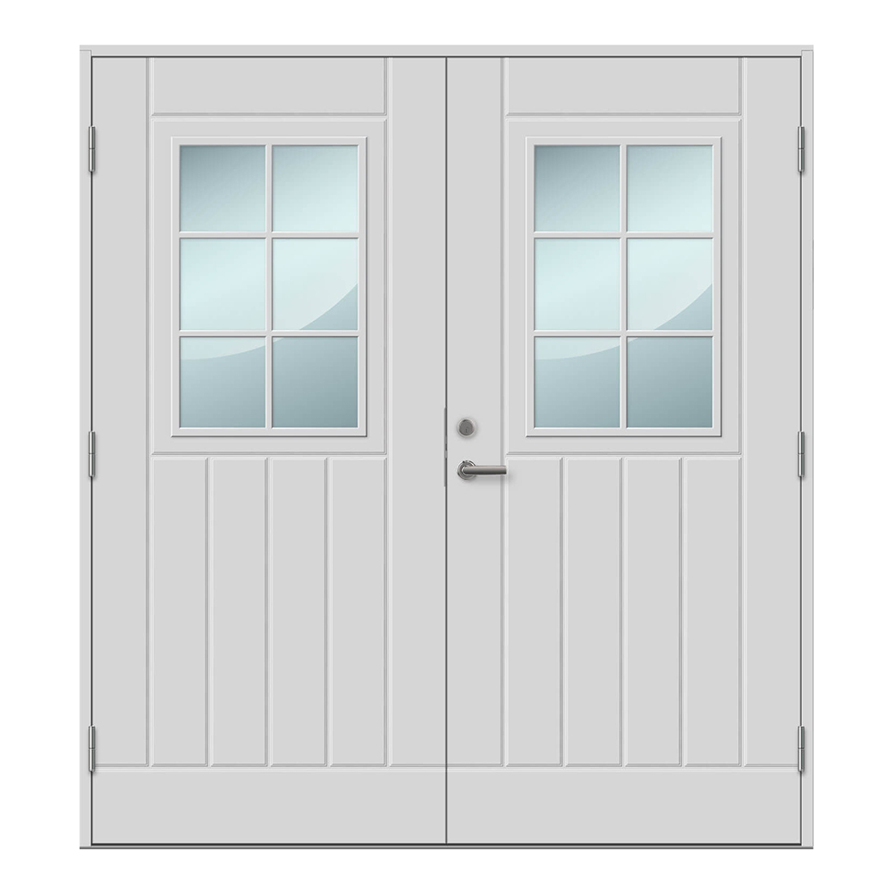 Pardörrytterdörr Nordiska Fönster Lya Glas