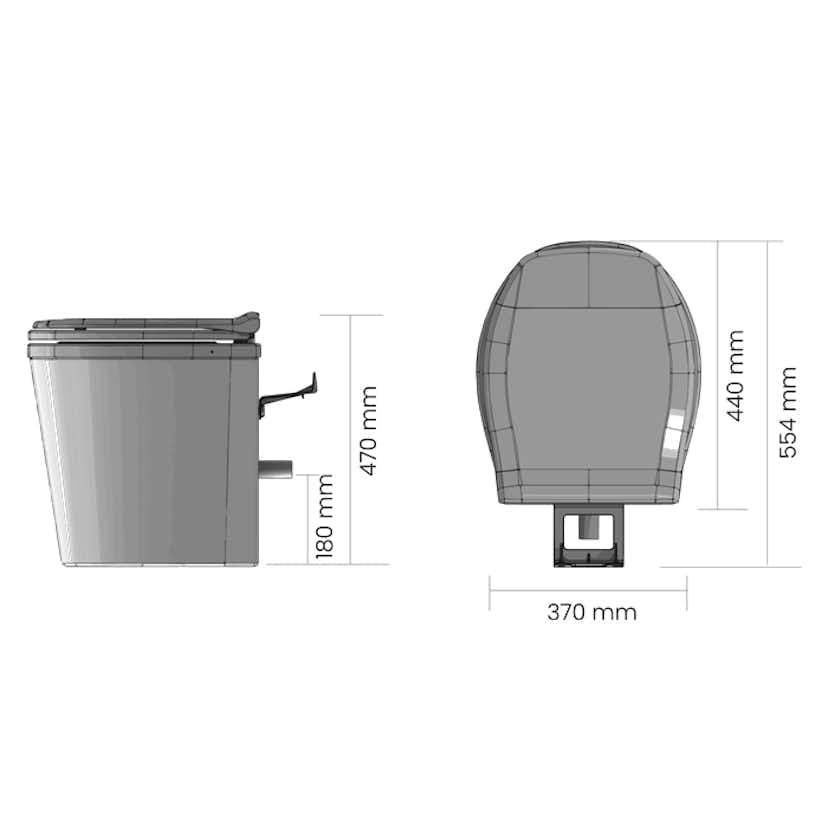 Urintoalett Separett Pee