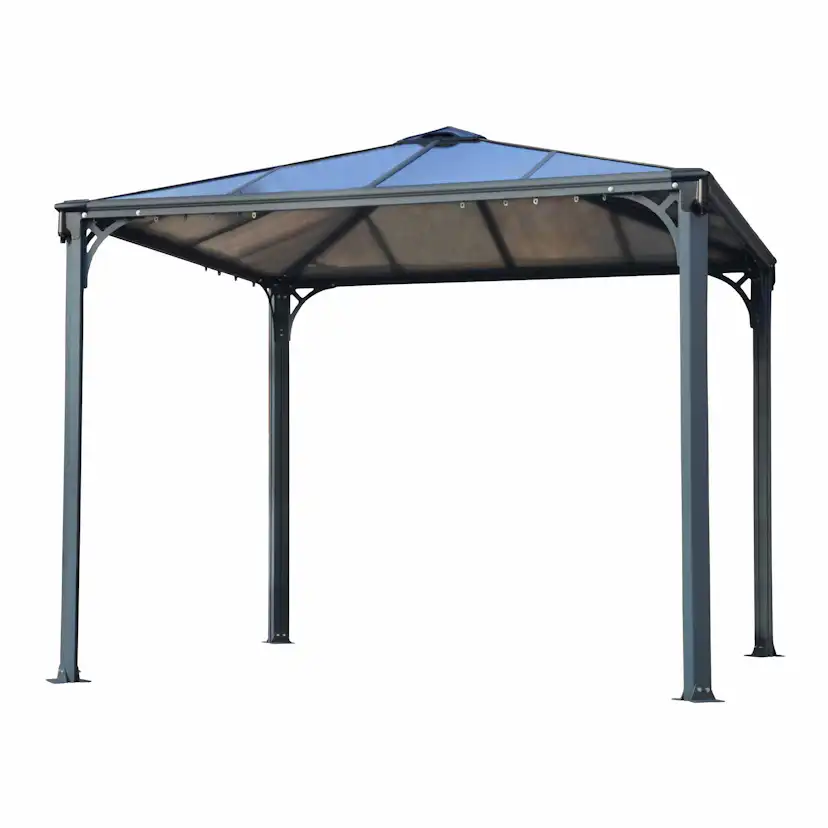 Pergola gop Palermo 3000 9 m² med Takventil