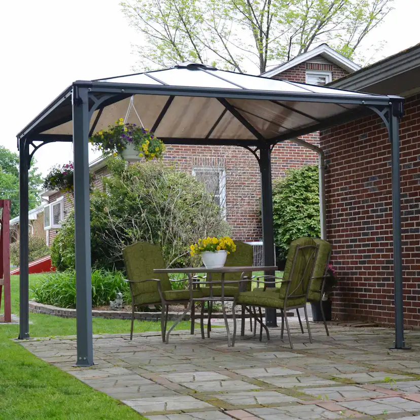 Pergola gop Palermo 3000 13 m² med Takventil