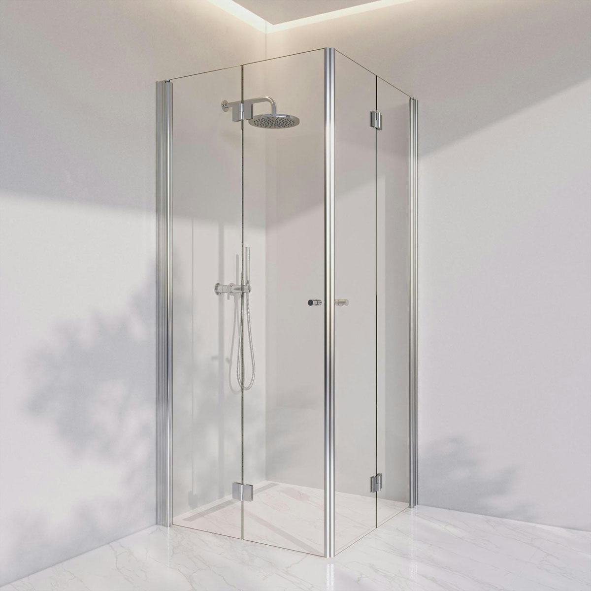 Duschhörn Invitrea Prime PH33 med Glasrengöring