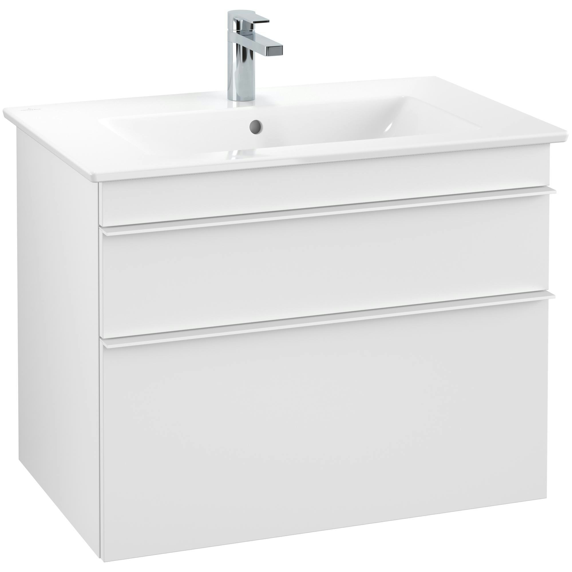 Tvättställsskåp Villeroy & Boch Venticello med 2 Lådor för Centrerat Skåpstvättställ