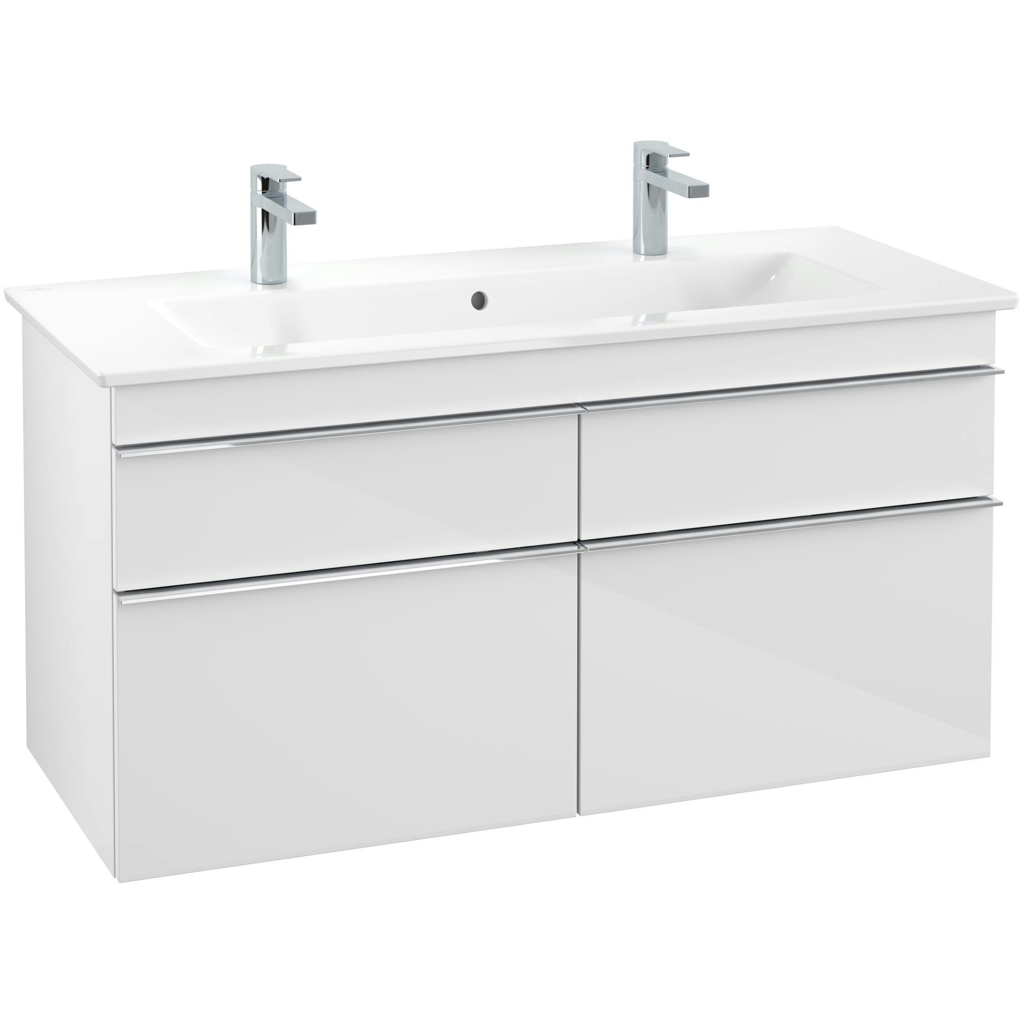 Tvättställsskåp Villeroy & Boch Venticello 115 cm med 4 Lådor för Skåpstvättställ