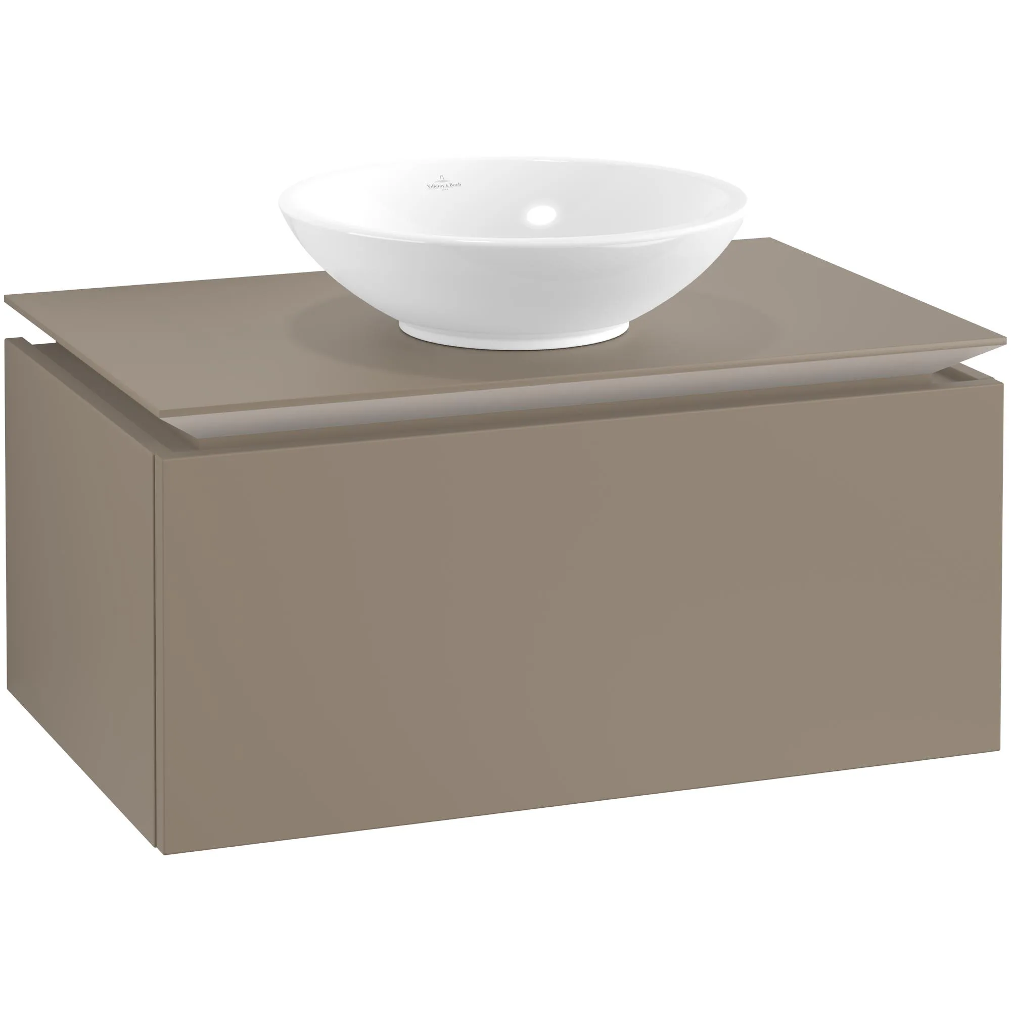 Tvättställsskåp Villeroy & Boch Legato Kompakt 800 med 1 Låda för Ytmonterat Tvättställ