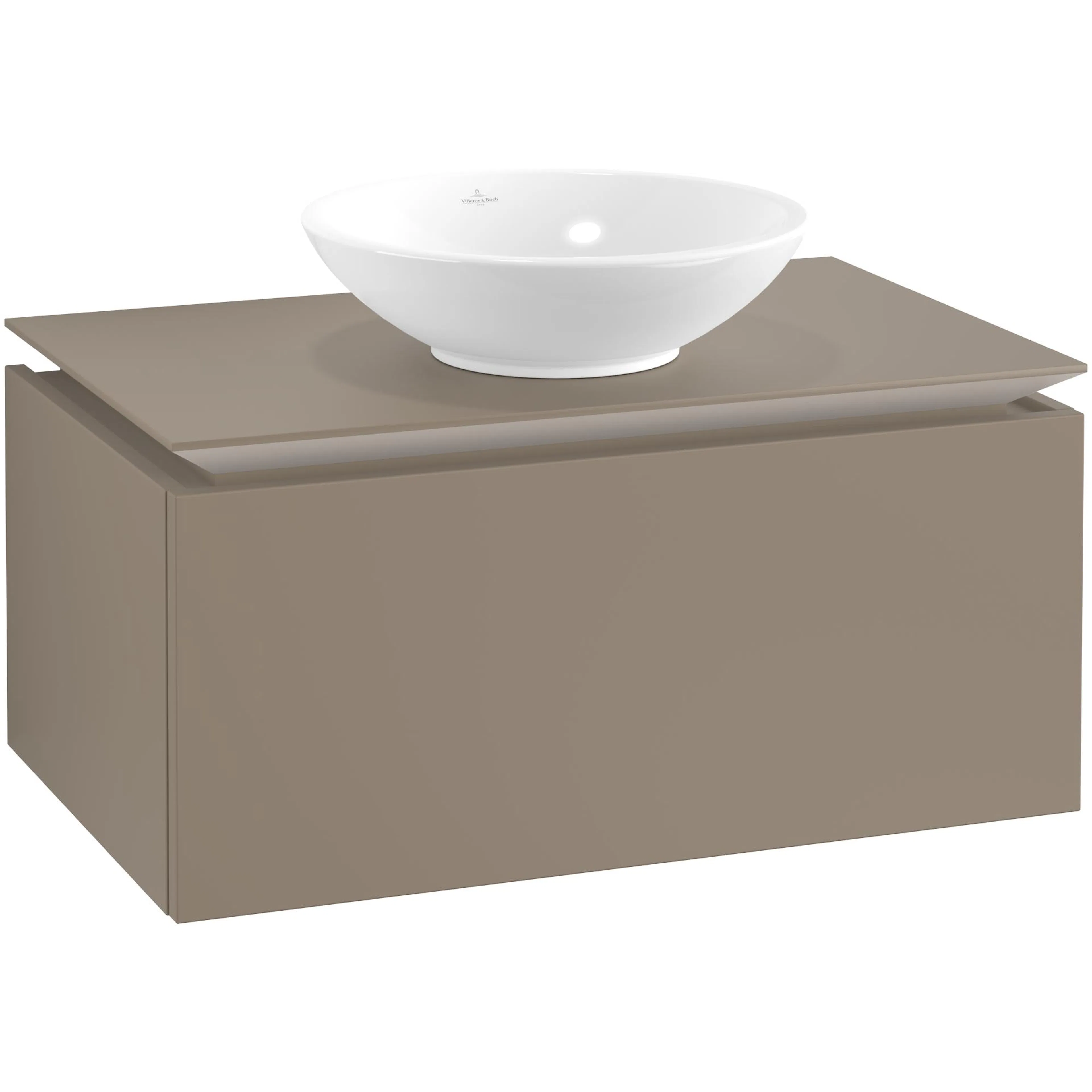 Tvättställsskåp Villeroy & Boch Legato Kompakt 800 med 1 Låda för Ytmonterat Tvättställ