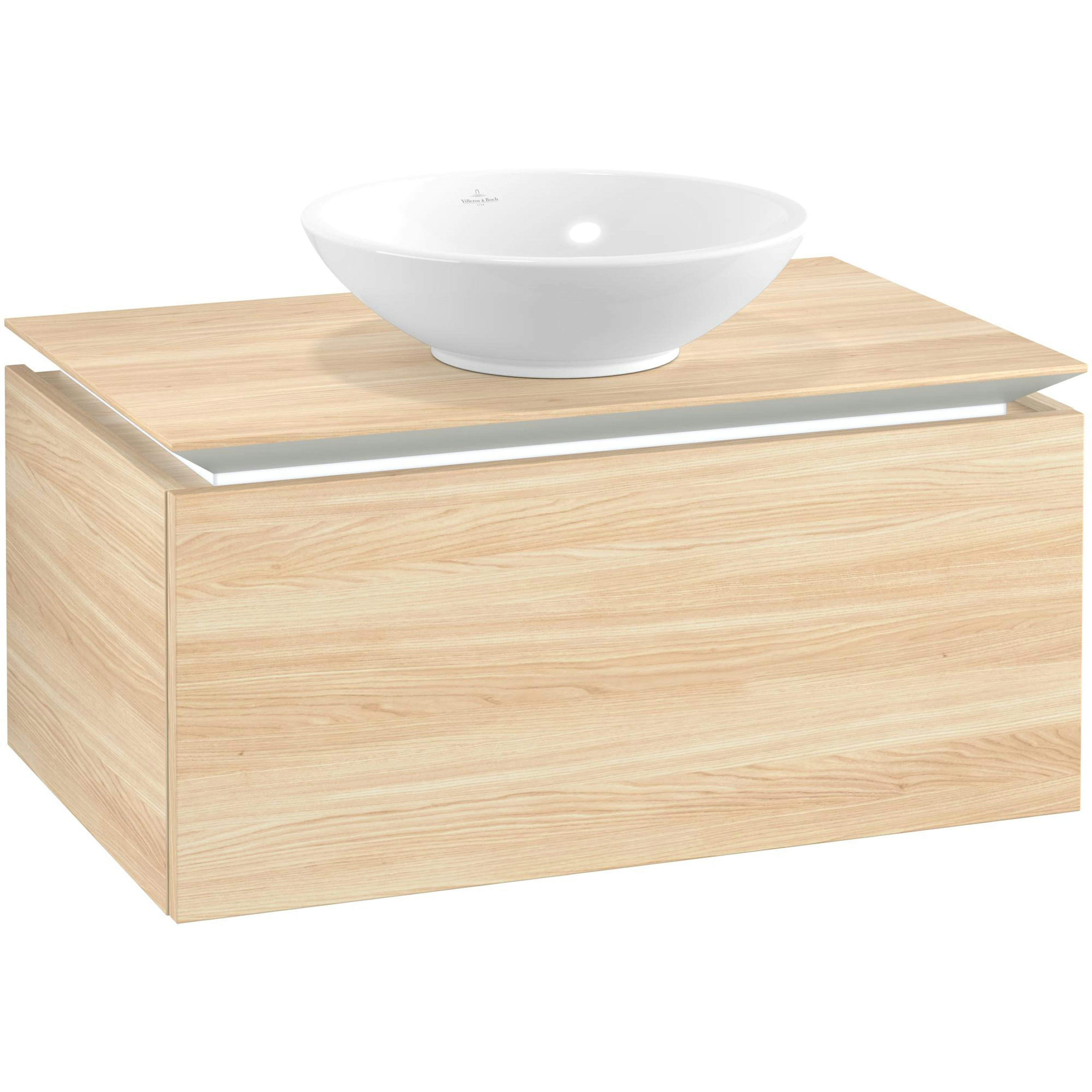 Tvättställsskåp Villeroy & Boch Legato Kompakt 800 med 1 Låda för Ytmonterat Tvättställ