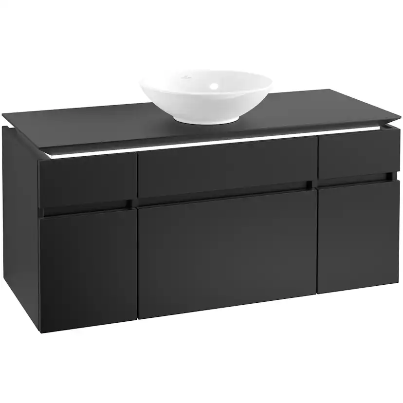 Tvättställsskåp Villeroy & Boch Legato med 5 Lådor för Ytmonterat Tvättställ från Övriga V&B Serier