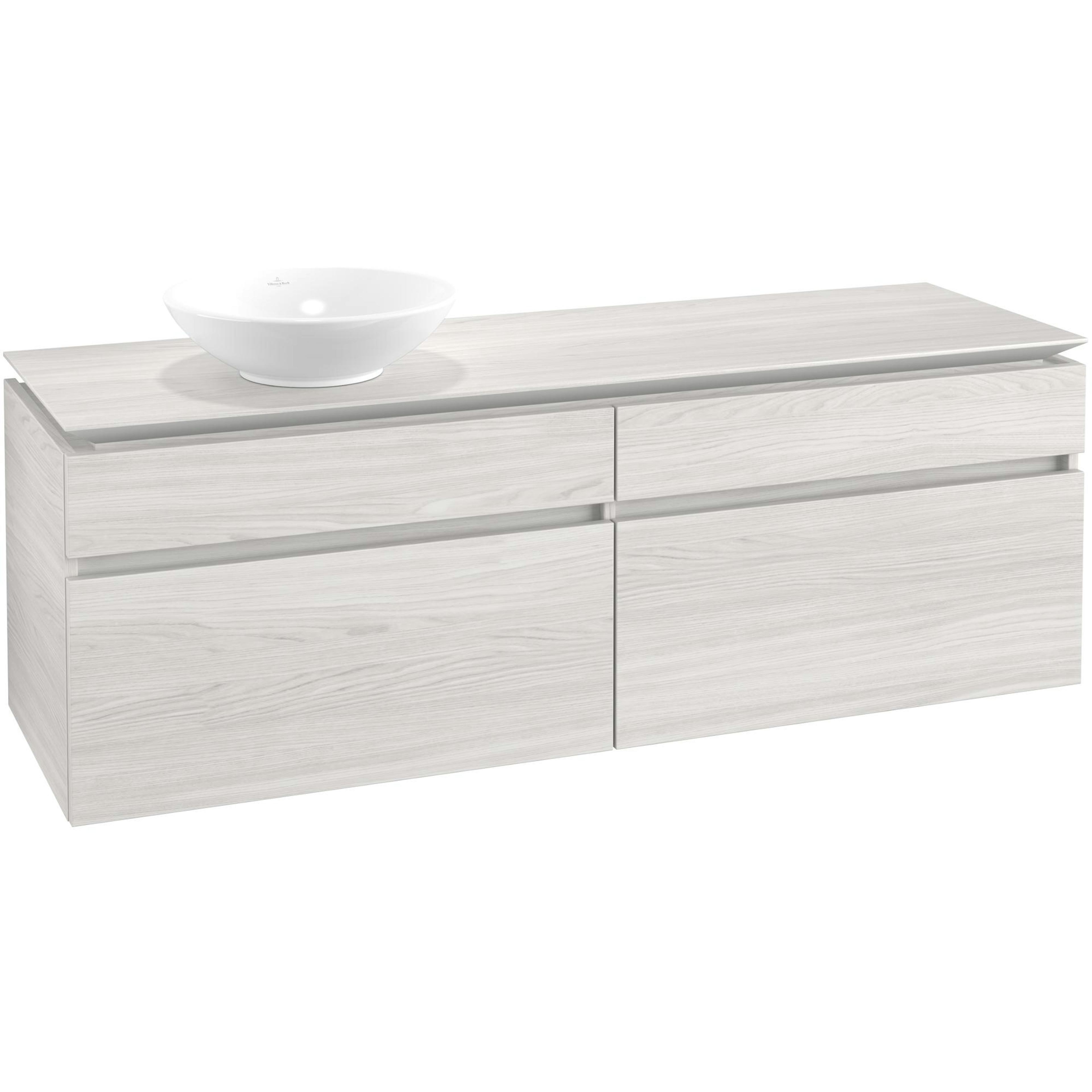 Tvättställsskåp Villeroy & Boch Legato 1600 med 4 Lådor för Fristående Tvättställ