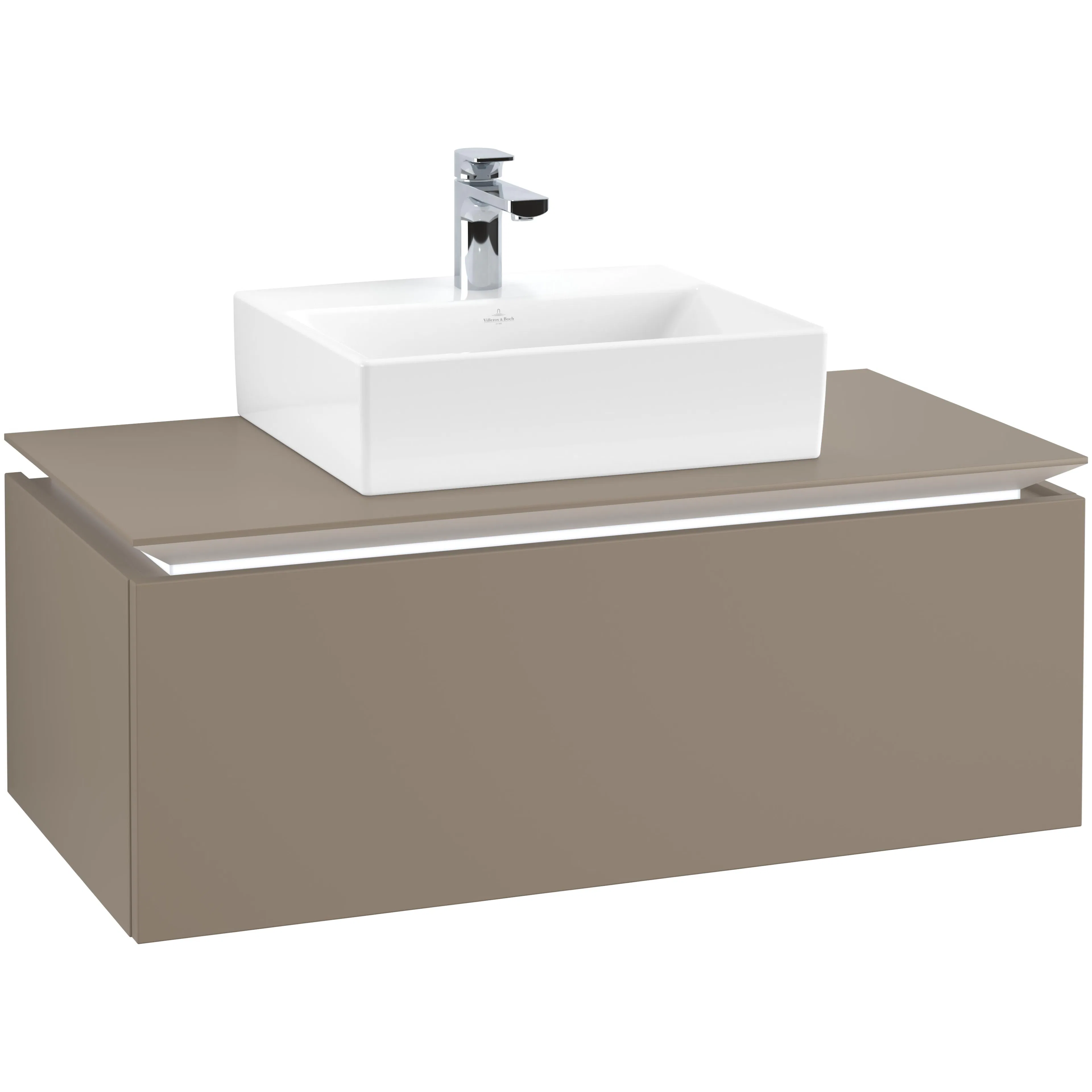 Tvättställsskåp Villeroy & Boch Legato Kompakt 1000 med 1 Låda för Tvättställ från Memento