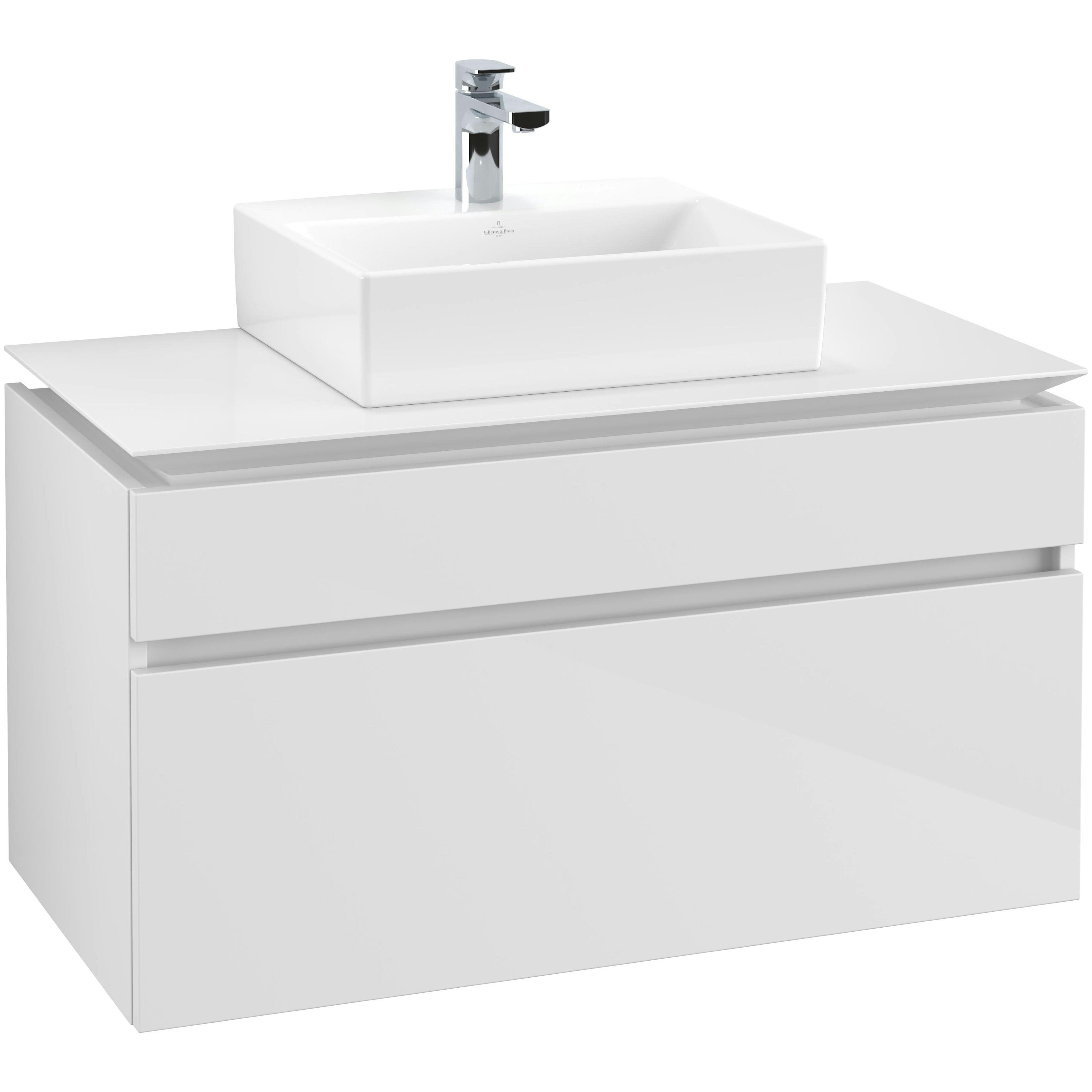 Tvättställsskåp Villeroy & Boch Legato 1000 med 2 Lådor för Tvättställ från Memento