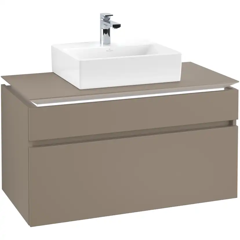 Tvättställsskåp Villeroy & Boch Legato 1000 med 2 Lådor för Tvättställ från Memento