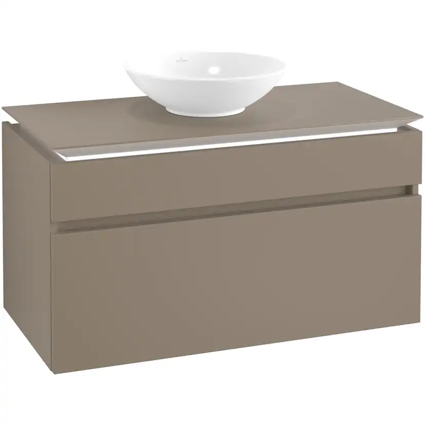 Tvättställsskåp Villeroy & Boch Legato 1000 med 2 Lådor för Tvättställ från Memento