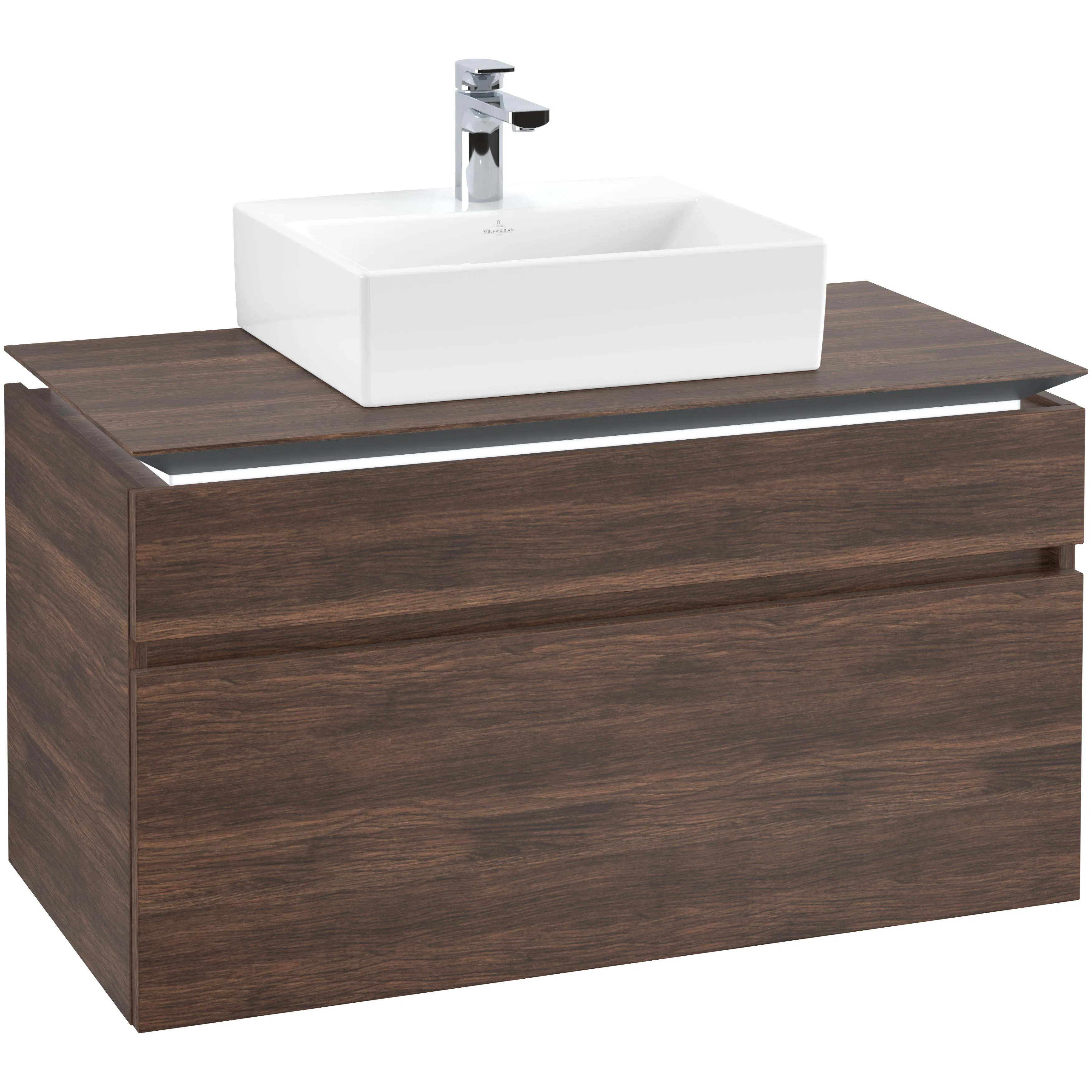 Tvättställsskåp Villeroy & Boch Legato 1000 med 2 Lådor för Tvättställ från Memento