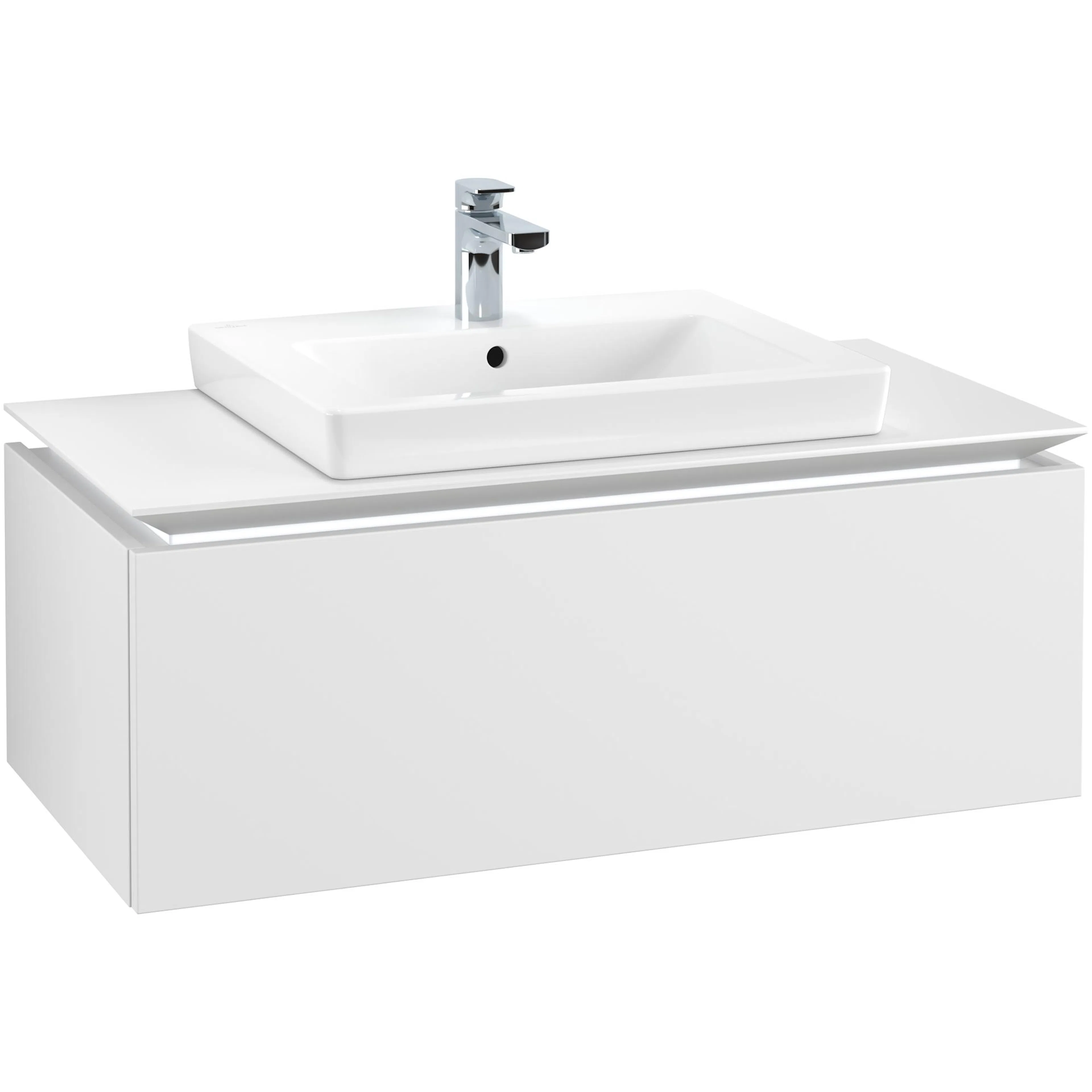 Tvättställsskåp Villeroy & Boch Legato Kompakt 1000 med 1 Låda för Tvättställ från Finion & Subway