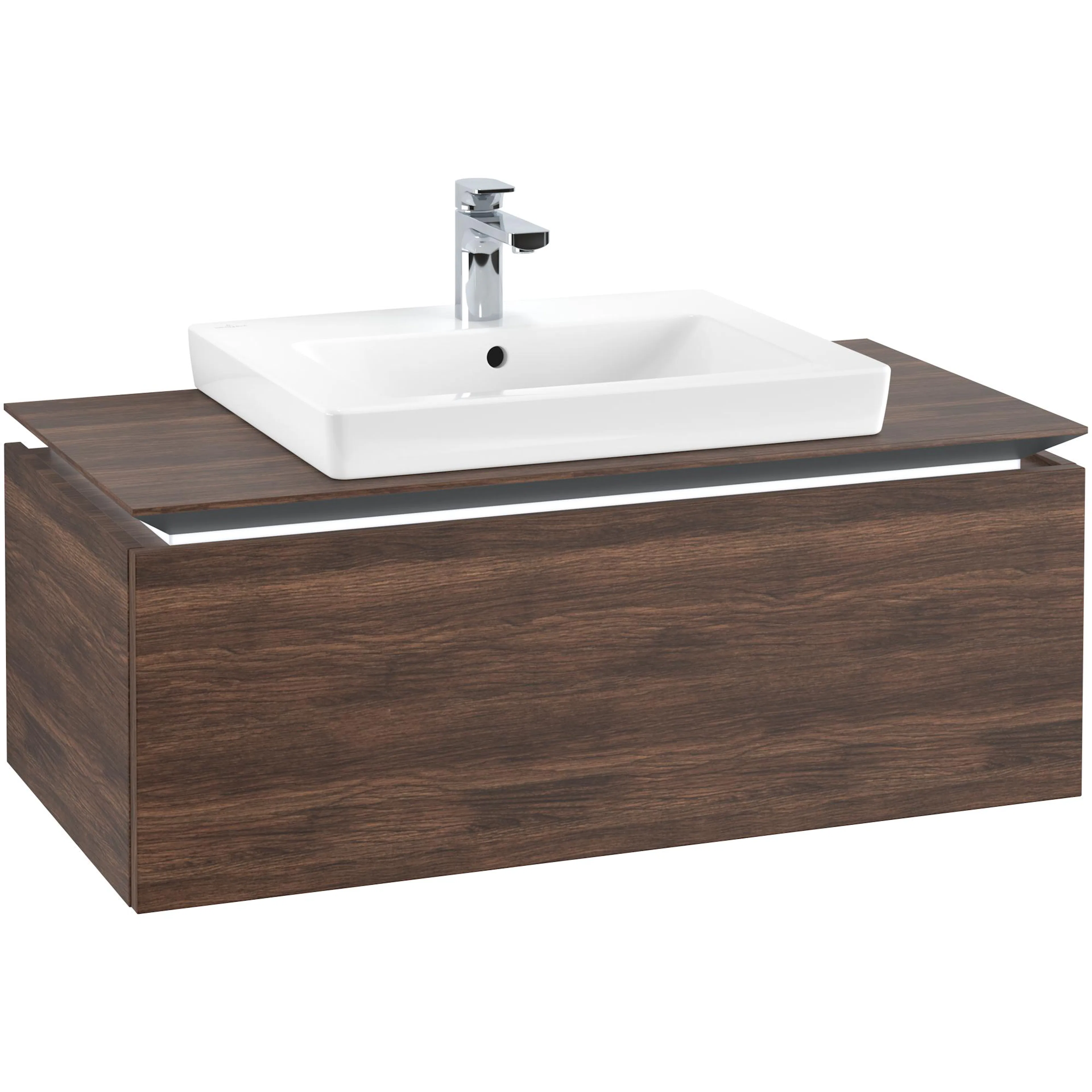 Tvättställsskåp Villeroy & Boch Legato Kompakt 1000 med 1 Låda för Tvättställ från Finion & Subway