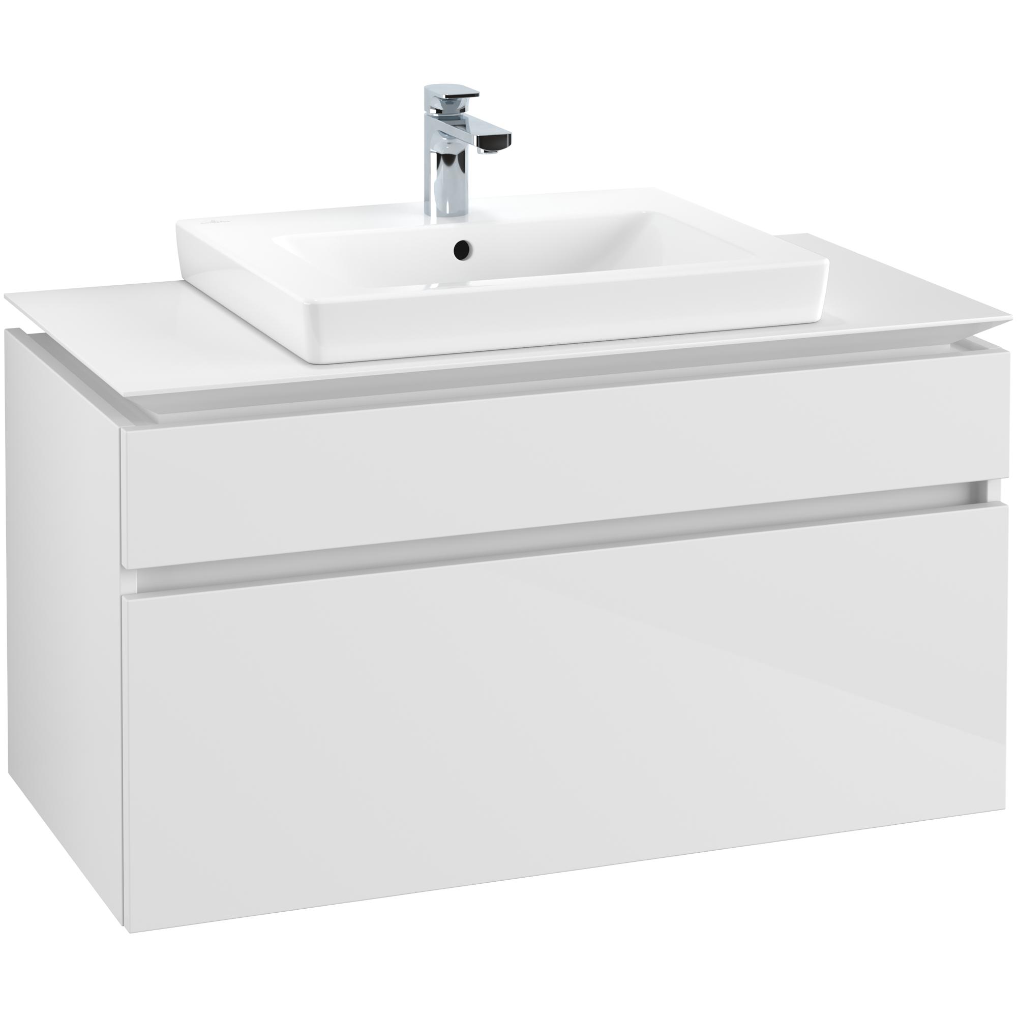 Tvättställsskåp Villeroy & Boch Legato 1000 med 2 Lådor för Tvättställ från Finion & Subway