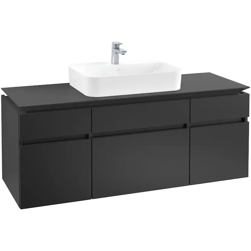 Tvättställsskåp Villeroy & Boch Legato med 5 Lådor för Ytmonterat Tvättställ från Finion & Memento