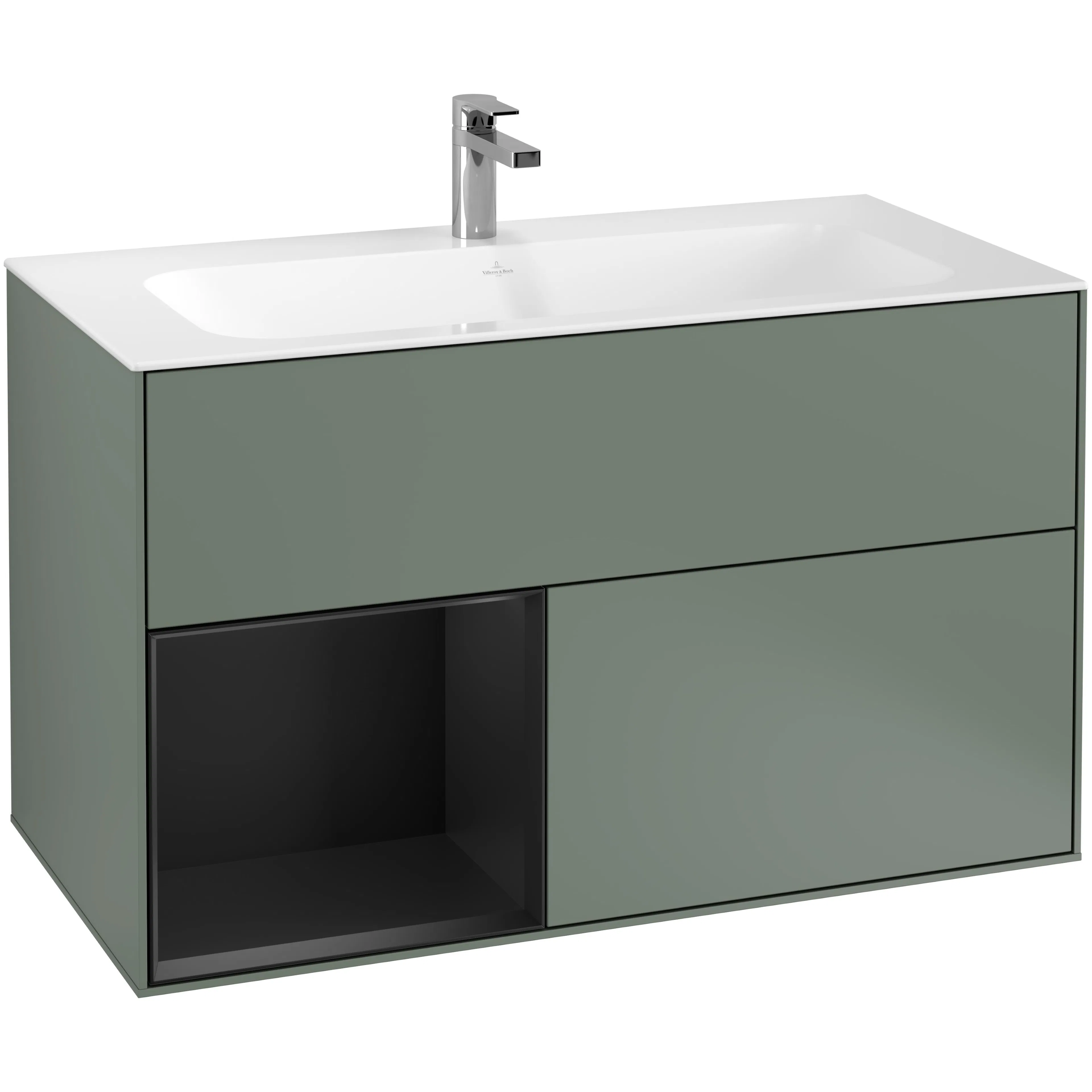 Tvättställsskåp Villeroy & Boch Finion med 2 Lådor och Hylla för Inbyggt Tvättställ