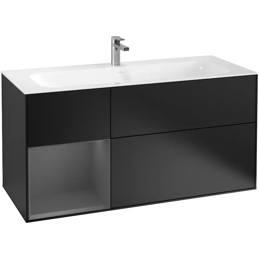 Tvättställsskåp Villeroy & Boch Finion med 3 Lådor och Hylla för Inbyggt Tvättställ