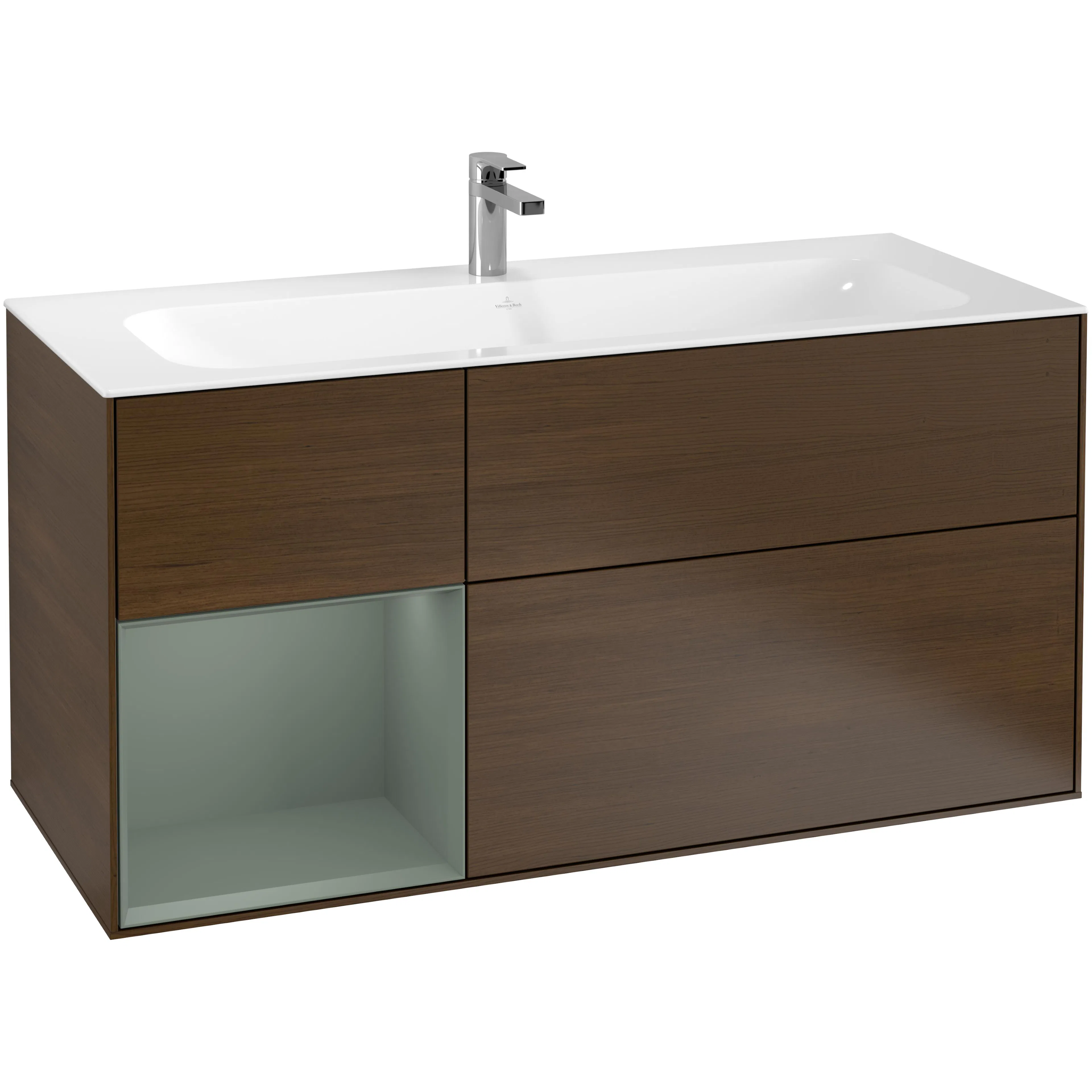 Tvättställsskåp Villeroy & Boch Finion med 3 Lådor och Hylla för Inbyggt Tvättställ