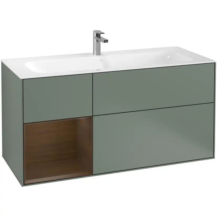 Tvättställsskåp Villeroy & Boch Finion med 3 Lådor och Hylla för Inbyggt Tvättställ