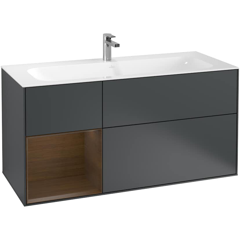 Tvättställsskåp Villeroy & Boch Finion med 3 Lådor och Hylla för Inbyggt Tvättställ