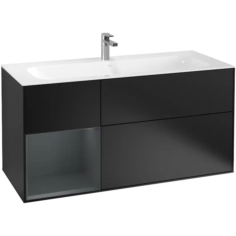 Tvättställsskåp Villeroy & Boch Finion med 3 Lådor och Hylla för Inbyggt Tvättställ