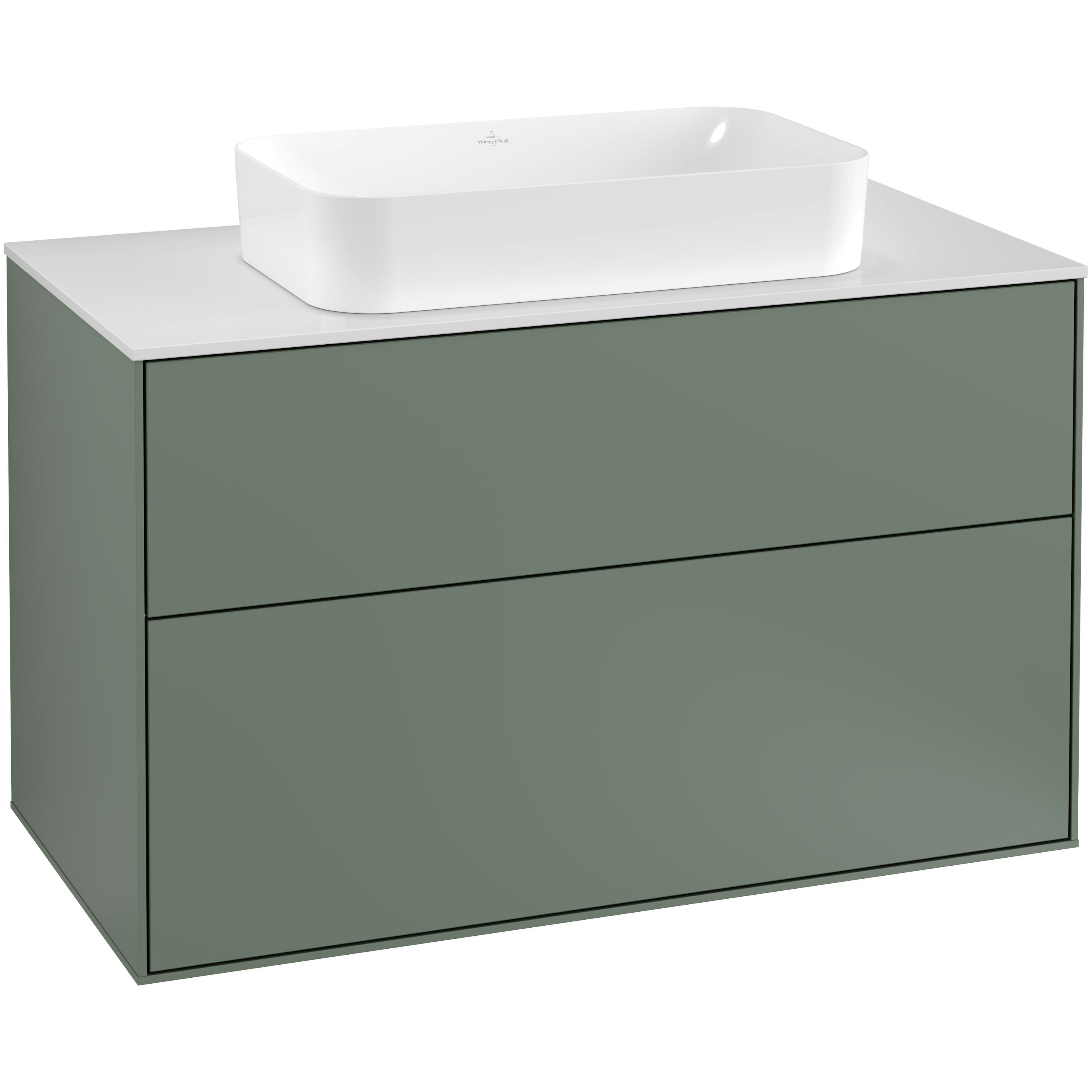 Tvättställsskåp Villeroy & Boch Finion med 2 Lådor och Bänkskiva för Fristående Tvättställ