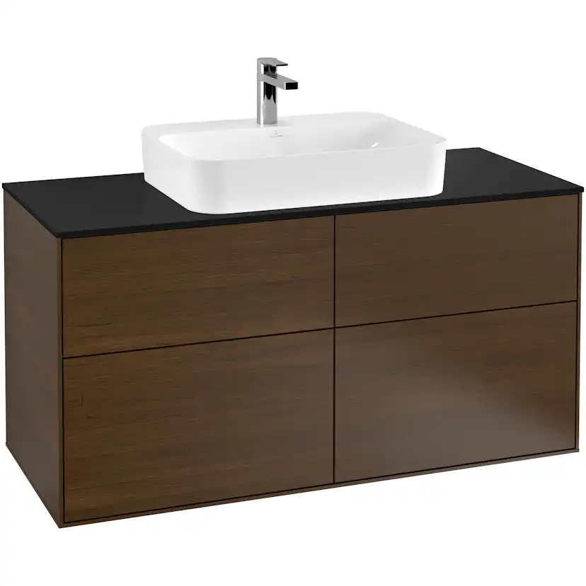 Tvättställsskåp Villeroy & Boch Finion med 4 Lådor och Bänkskiva för Ytmonterat Tvättställ