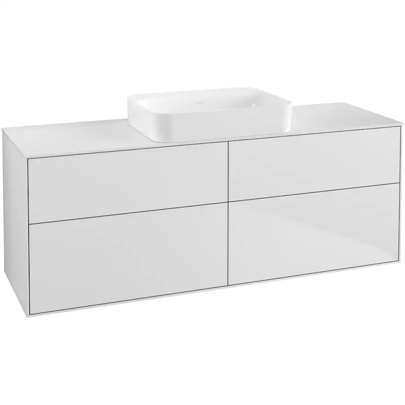 Tvättställsskåp Villeroy & Boch Finion med 4 Lådor och Bänkskiva för Fristående Tvättställ