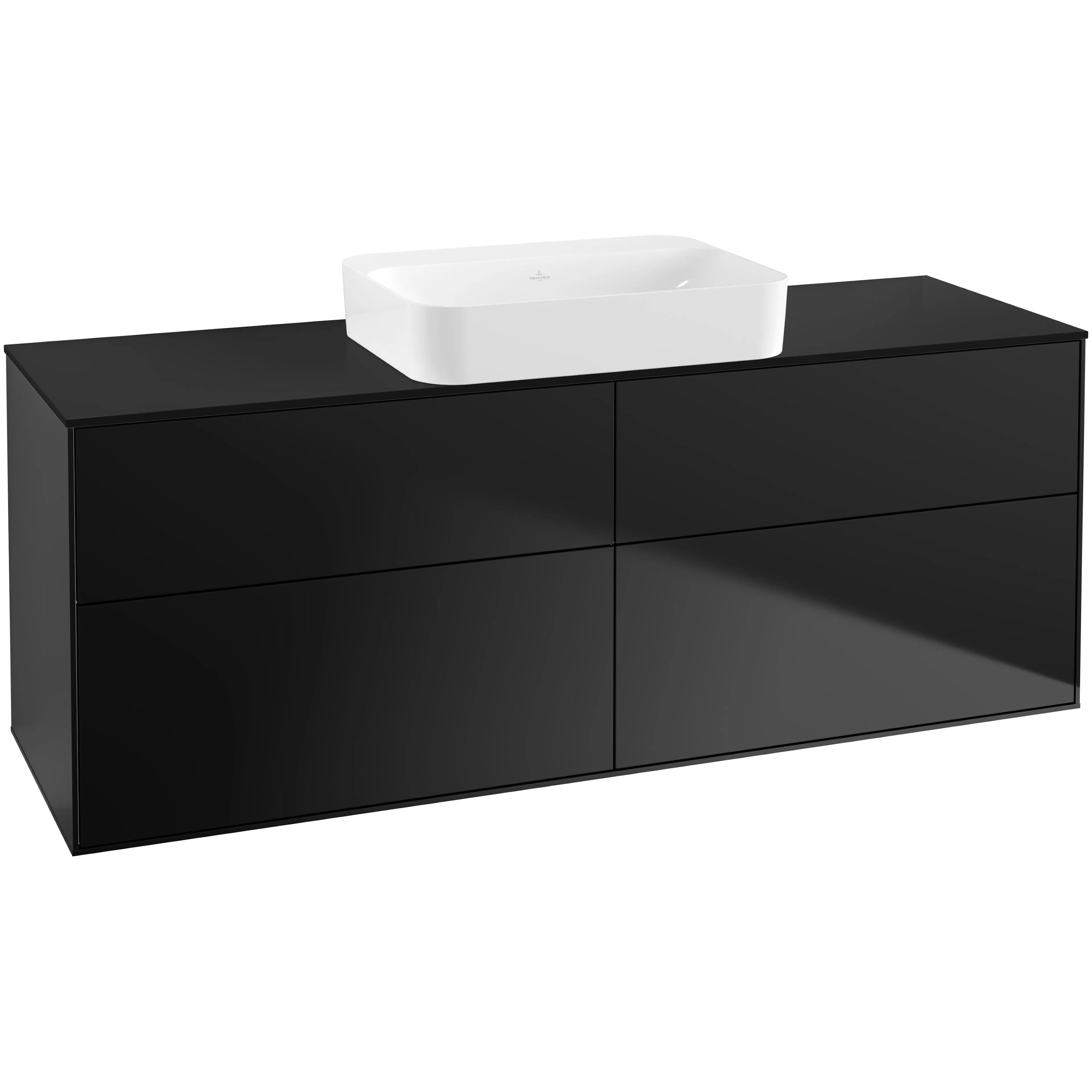 Tvättställsskåp Villeroy & Boch Finion med 4 Lådor och Bänkskiva för Fristående Tvättställ