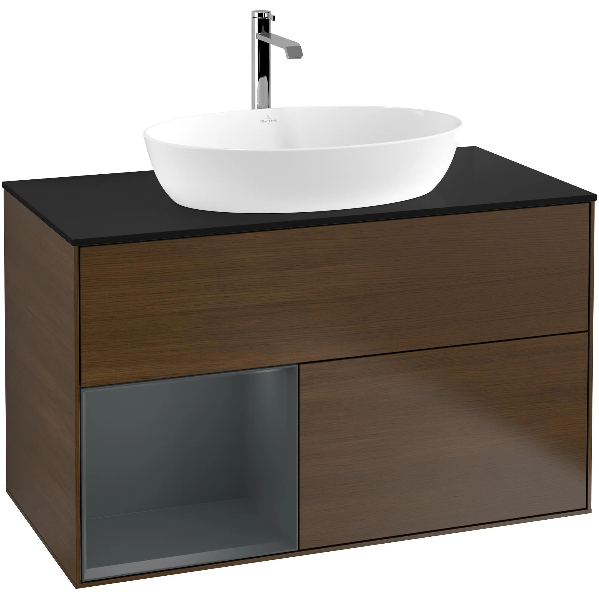 Tvättställsskåp Villeroy & Boch Finion med 2 Lådor Hylla och Bänkskiva för Fristående Tvättställ från Artis & Collaro