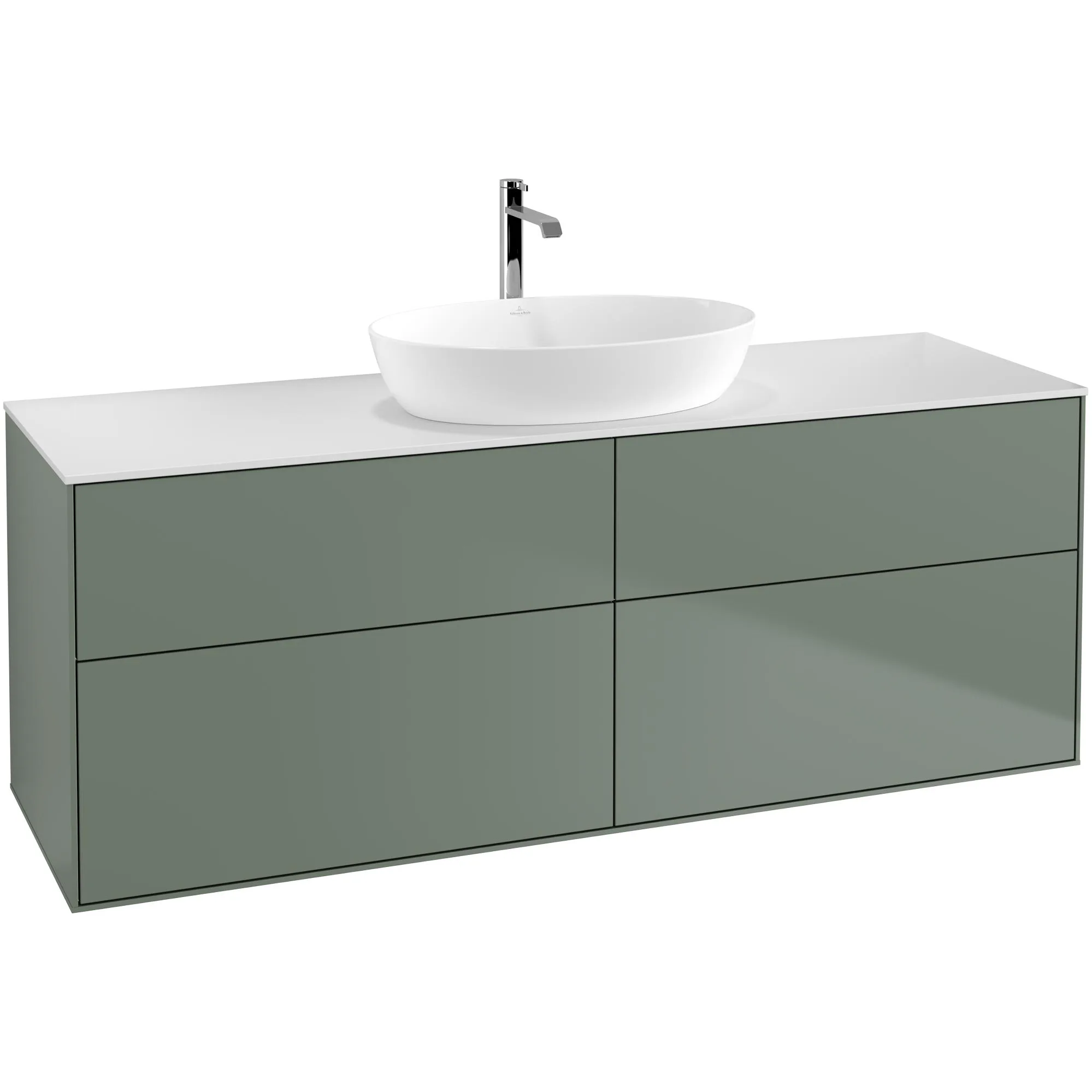 Tvättställsskåp Villeroy & Boch Finion med 4 Lådor och Bänkskiva för Fristående Tvättställ från Artis & Collaro