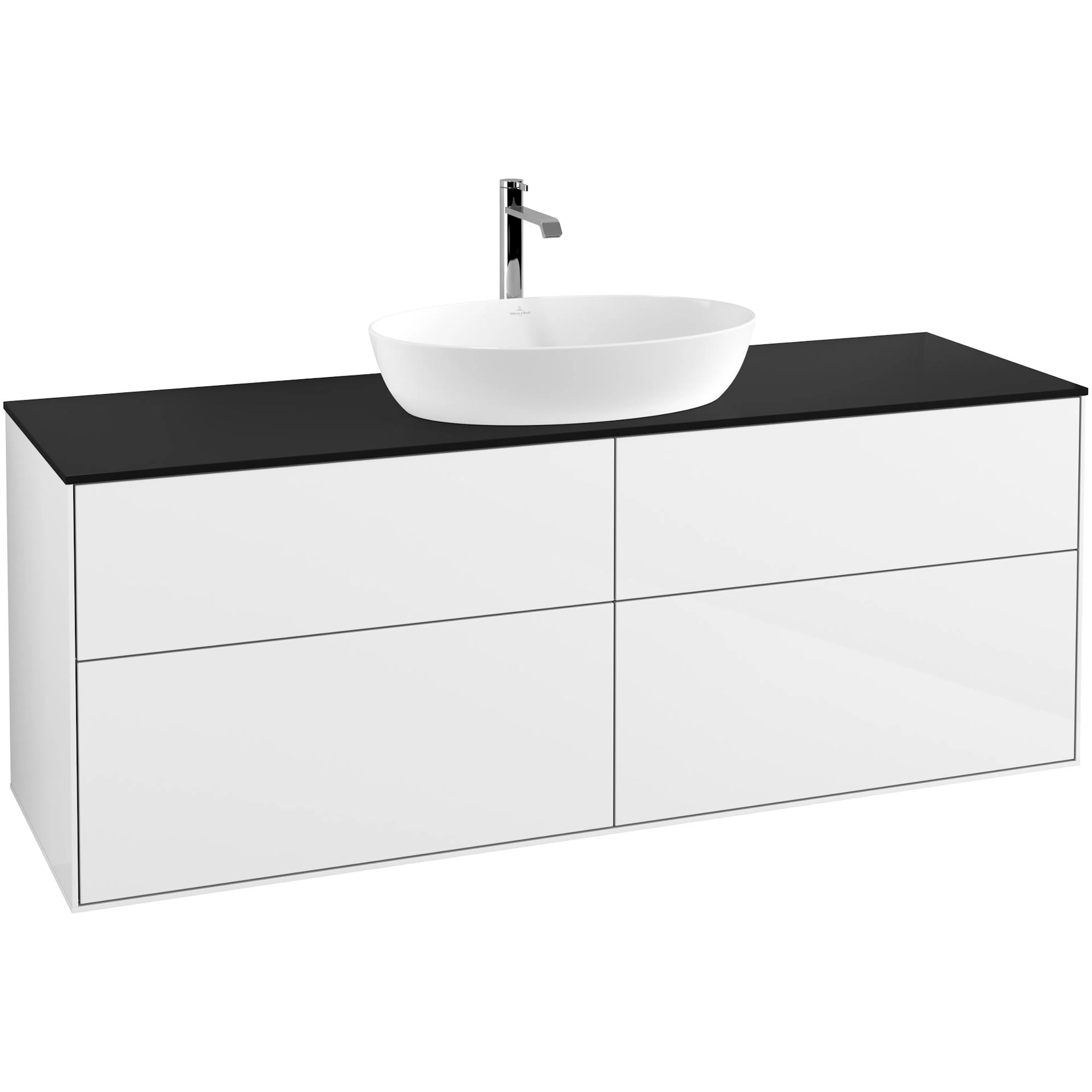 Tvättställsskåp Villeroy & Boch Finion med 4 Lådor och Bänkskiva för Fristående Tvättställ från Artis & Collaro