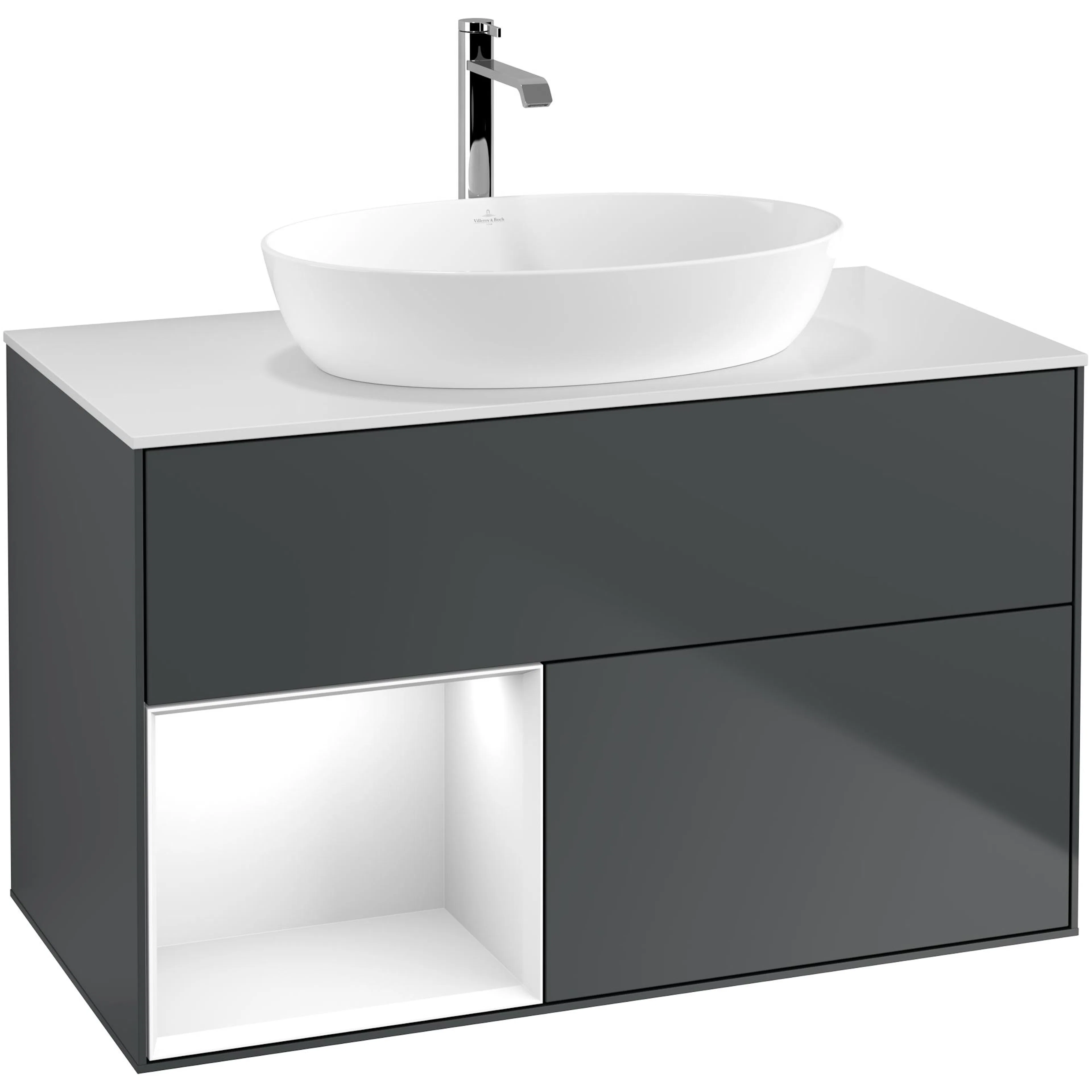 Midnattsblå Mattlack