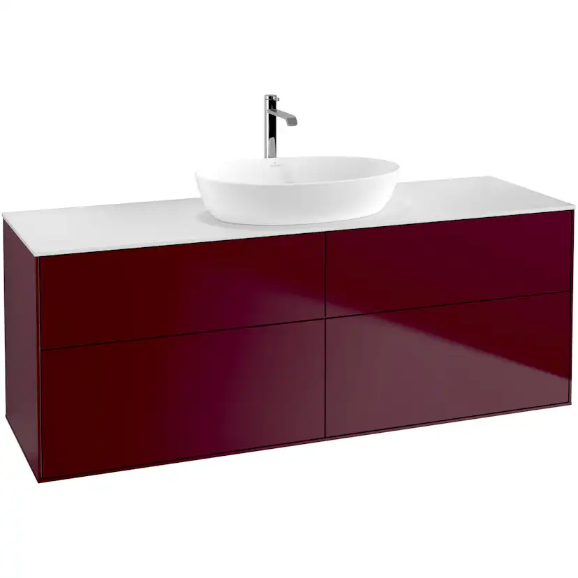 Tvättställsskåp Villeroy & Boch Finion med 4 Lådor och Bänkskiva för Fristående Tvättställ från Artis & Collaro