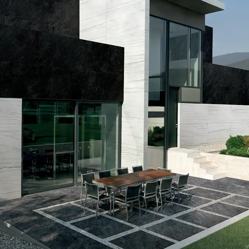 Uteklinker Pronto Klinkerdäck Meteo Dark 80x80 cm